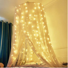 Гірлянда світлодіодна від мережі Штора CRT-011-2WW 19563 3х2 м 300 LED тепла жовта