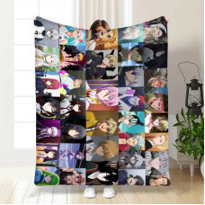 Плед 3D 33 Аніме 16594 135х160 см