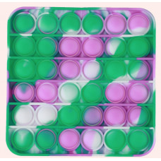 Антистрес іграшка Pop It Зелений квадрат пупирка 5090