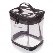 Косметичка Маленька 8324 65х35х40 см чорна