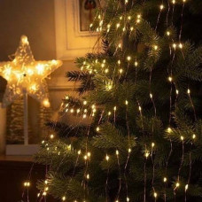 Гірлянда світлодіодна від мережі Хвіст Y25-33 19582 3 м 600 LED теплий жовтий