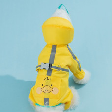 Дощовик-комбінезон для собак Качка 10845 L жовтий
