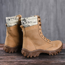 Берці тактичні сітка 7303 40 р 26 см коричневі