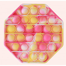 Антистрес іграшка Pop It Рожевий косинець пупирка 5098