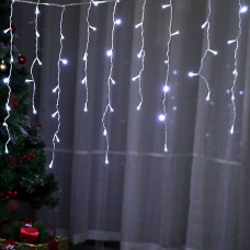 Гірлянда світлодіодна від мережі Штора Водоспад Y-014W 19662 2х1 м білий холодний