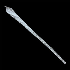 Іграшка на ялинку Бурулька 19799 28 см прозора