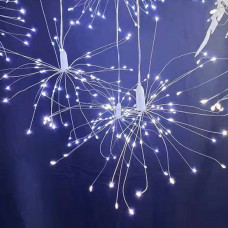 Гірлянда світлодіодна від мережі Штора Феєрверк Y-019W/20-62 19570 3х0.5 м 1000 LED холодна біла
