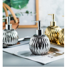 Дозатор для рідкого мила Срібло 7138 400 мл