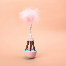 Іграшка для котів 11094 23.5х6 см рожева