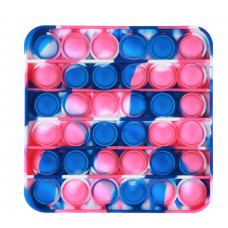 Антистрес іграшка Pop It Синій квадрат пупирка 5148