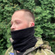 Бафф тактичний флісовий зимовий Туреччина ЗСУ 8687 чорний