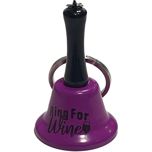 Брелок дзвіночок Ring For Wine 5991 3.8 см рожевий
