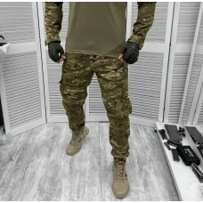 Брюки тактичні мультикам ЗСУ Туреччина 7332 XL зелені