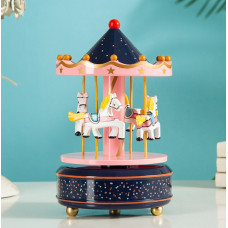 Декор новорічний Карусель Carousel 4 14108 10.5х17 см