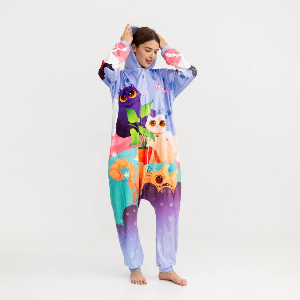 Кігурумі для дорослих Oversize 3D Котики Meow 3809_3_158 17186 158 см