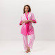 Комплект жіночий з плюшевого велюру штани та халат Victoria's Secret Pink 3432_M 16012 M