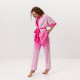Комплект жіночий з плюшевого велюру штани та халат Victoria's Secret Pink 3432_M 16012 M