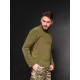 Кофта флісова чоловіча військова тактична ESDY ЗСУ (ЗСУ) 8872 XXL хакі