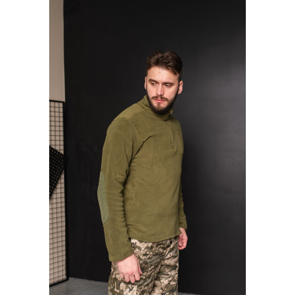 Кофта флісова чоловіча військова тактична ESDY ЗСУ (ЗСУ) 8872 XXL хакі