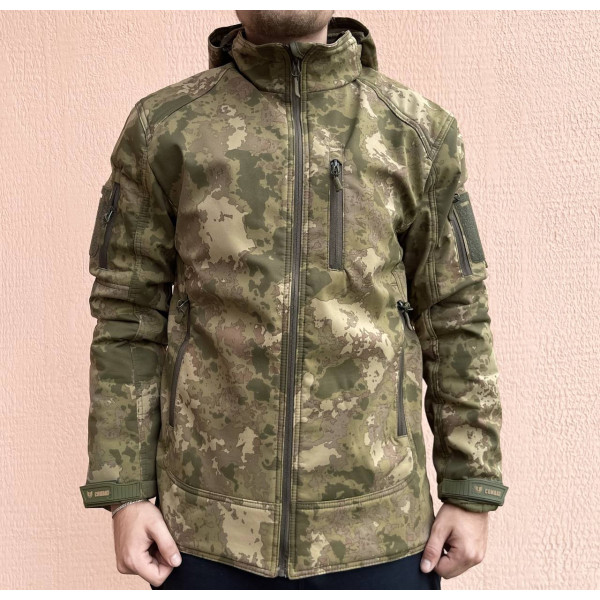 Куртка чоловіча тактична Мультикам Combat Туреччина Софтшел Soft-Shell ЗСУ 8068 M