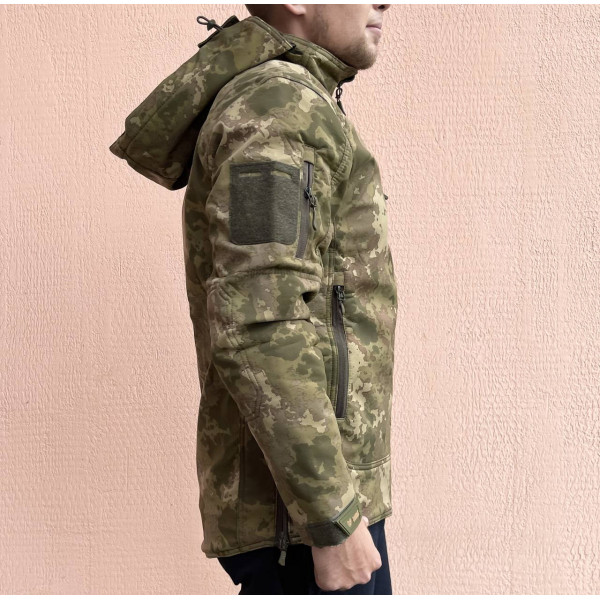Куртка чоловіча тактична Мультикам Combat Туреччина Софтшел Soft-Shell ЗСУ 8068 M