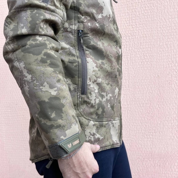 Куртка чоловіча тактична Мультикам Combat Туреччина Софтшел Soft-Shell ЗСУ 8068 M
