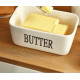 Маслянка керамічна Butter 7793 600 мл біла