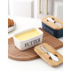 Маслянка керамічна Butter 7793 600 мл біла