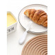 Маслянка керамічна Butter 7793 600 мл біла