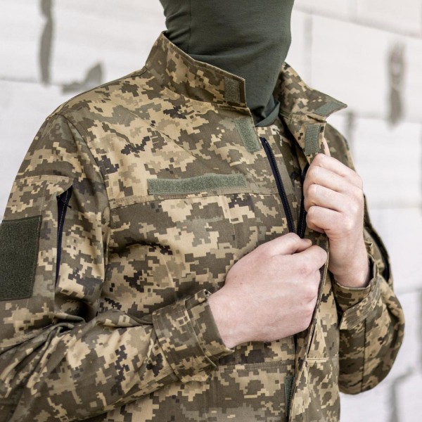 Чоловічий армійський костюм для ЗСУ Tactical тактична форма Піксель 7065 52 розмір