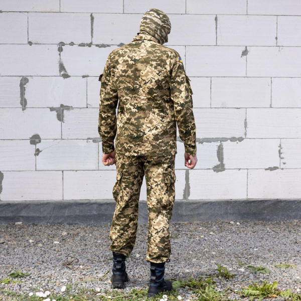 Чоловічий армійський костюм для ЗСУ Tactical тактична форма Піксель 7073 52 розмір