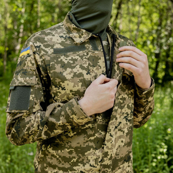 Чоловічий армійський костюм для ЗСУ Tactical тактична форма Піксель 7073 52 розмір