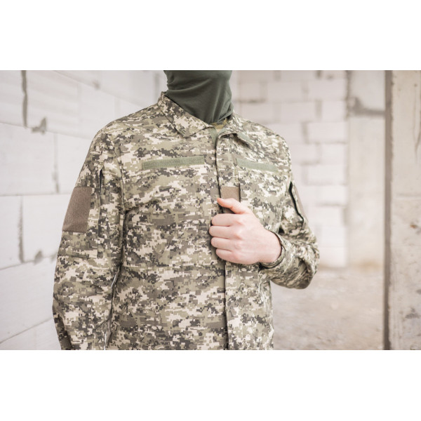Чоловічий армійський костюм для ЗСУ Tactical тактична форма Піксель світлий 7070 52 розмір