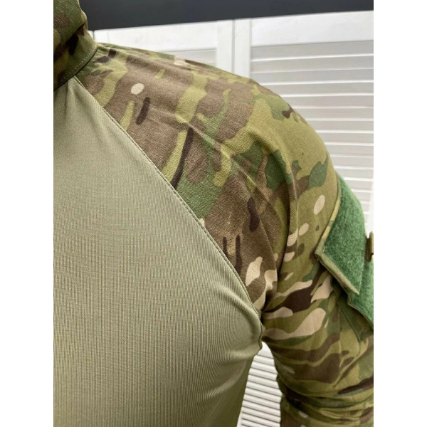 Чоловічий армійський костюм мультикам для ЗСУ Tactical тактична форма убакс і штани Туреччина 7284 XL
