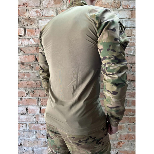 Чоловічий армійський костюм мультикам для ЗСУ Tactical тактична форма убакс і штани Туреччина 7284 XL