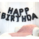 Набір надувних кульок Happy Birthday Black 5963 13 предметів чорний