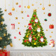 Набір новорічних наклейок на вікно Happy New Year 6 13788 60х90 см 1 лист