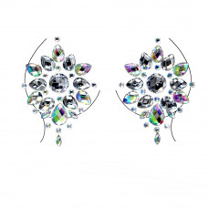 Наклейки кристали для грудей Crystals 3 8496 15.5х10 см