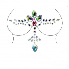 Наклейки кристали для грудей Crystals 9 8513 12х10 см