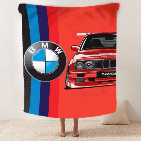 Плед 3D BMW Машина мрії 12436 135х160 см