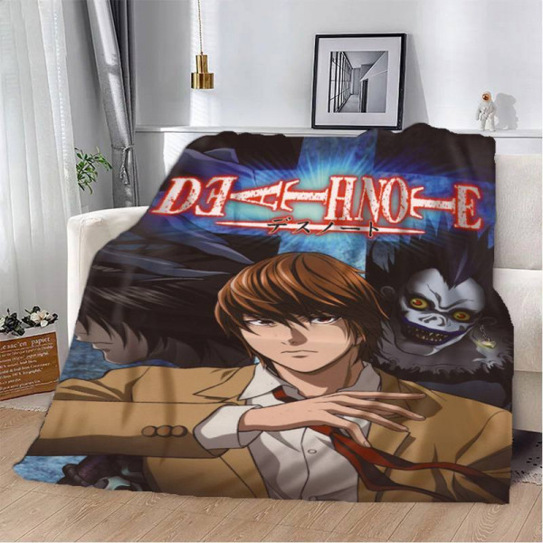 Плед 3D DEATH NOTE Зошит смерті 12304 135х160 см