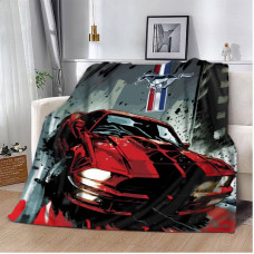 Плед 3D Ford Mustang 12429 160х200 см