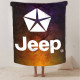 Плед 3D Jeep 12598 160х200 см