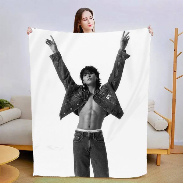Плед 3D Jungkook BTS №2 13362 160х200 см