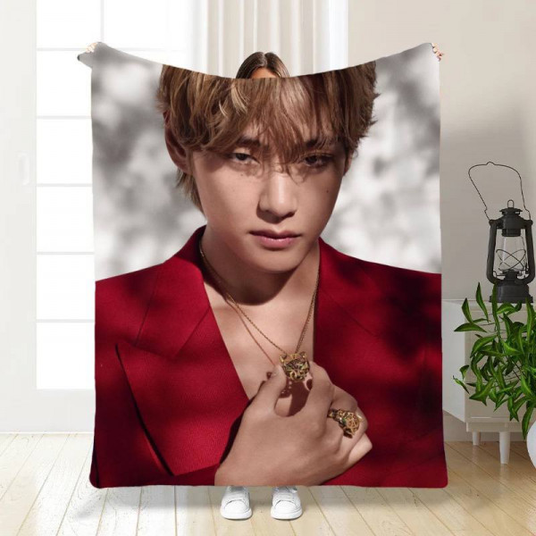 Плед 3D Kim Taehyung BTS 13366 135х160 см