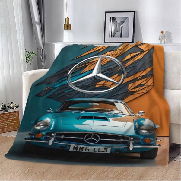 Плед 3D Mercedes-Benz 12643 160х200 см