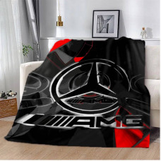 Плед 3D Mercedes-Benz AMG 12653 135х160 см