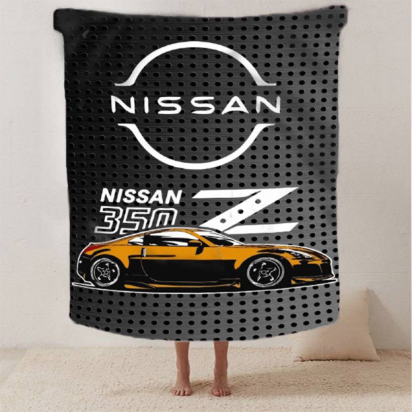 Плед 3D Nissan 350 12625 160х200 см