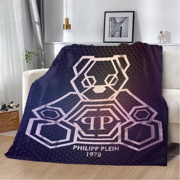 Плед 3D Philipp Plein Різнокольоровий 1978 10618 160х200 см