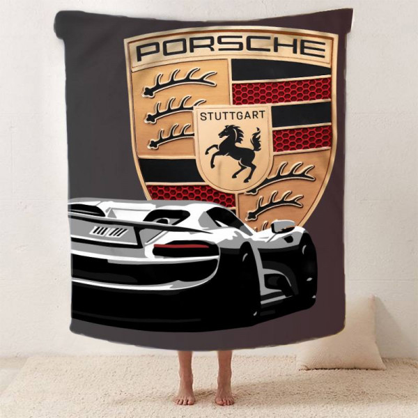 Плед 3D Porsche 12423 160х200 см